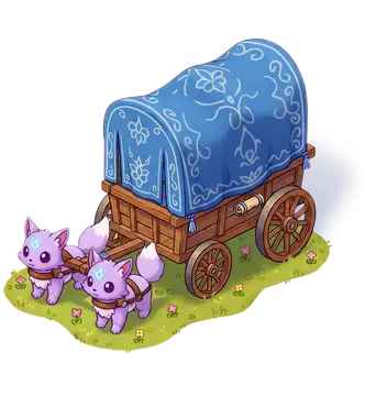 Caravan opening, animated