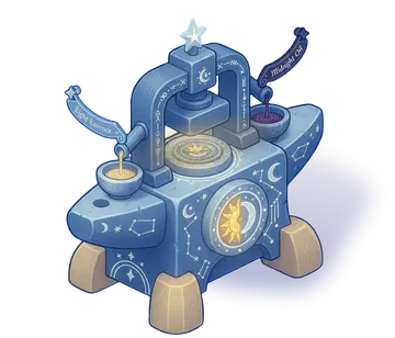 Starfall Forge building, animated